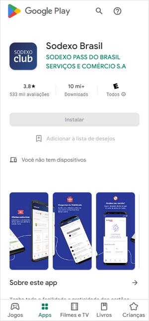 Como baixar o aplicativo Sodexo Brasil pela Play Store Como baixar o aplicativo Sodexo Brasil pela Play Store